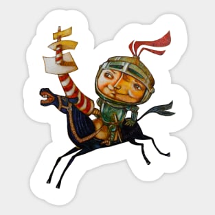 Letter Knight Sticker